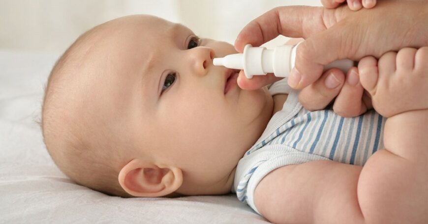 Bebeklerde Serum Fizyolojik